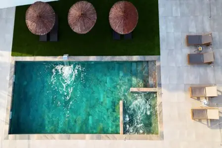 Piscina privada de casa rural en Montefrío